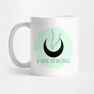 Affirmation Collection - I Am Strong (Green) Mug